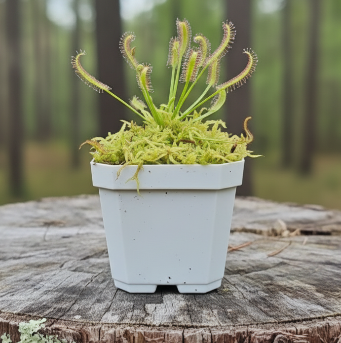 Drosera Capensis 'Alba' Cape Sundew﻿﻿ Carnivorous Plant – Hunter