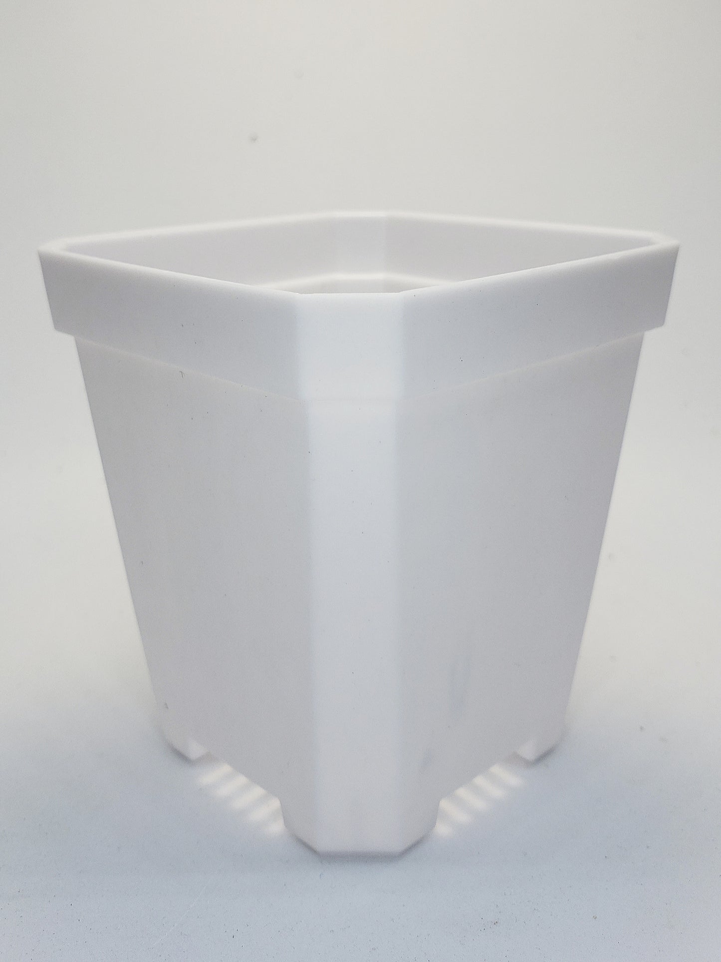 Pot - Square 3" white