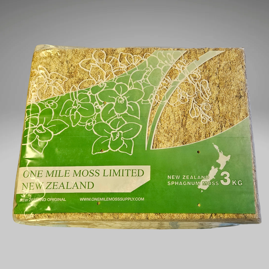 One Mile Moss New Zealand AAA Sphagnum 3Kg/240L