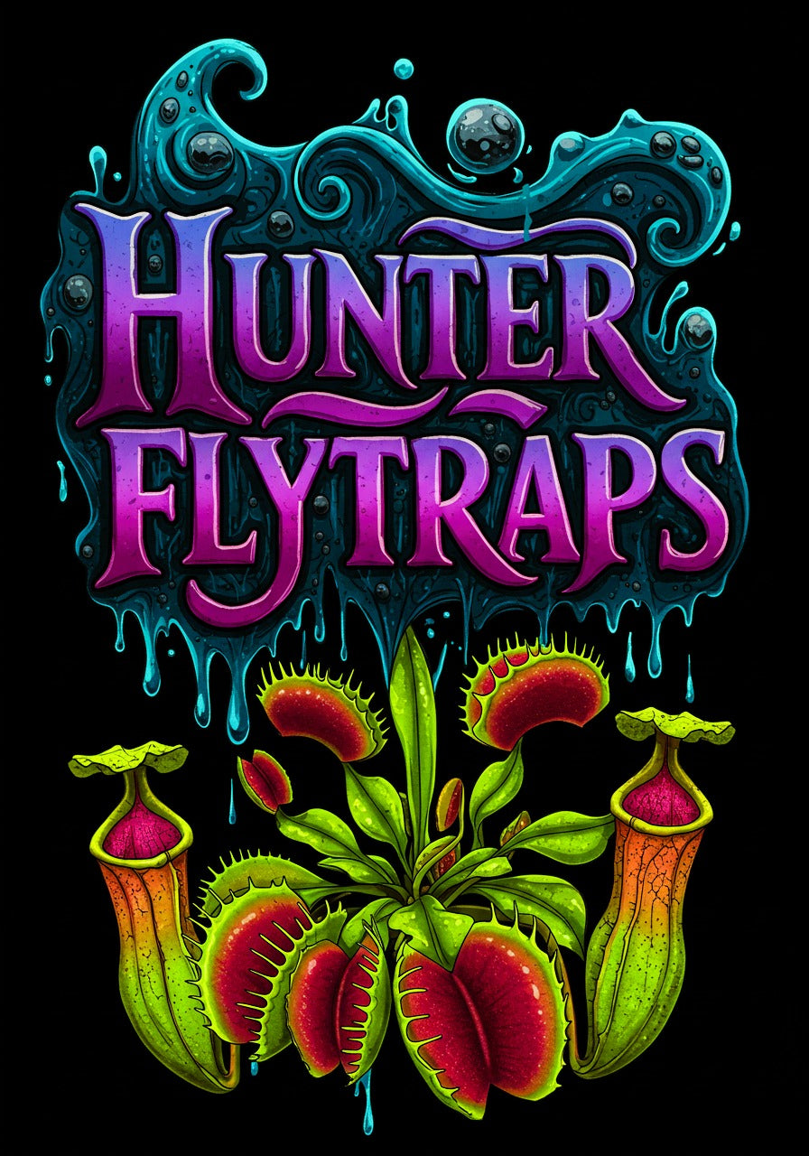 TShirt Hunter Flytraps Blue Liquid