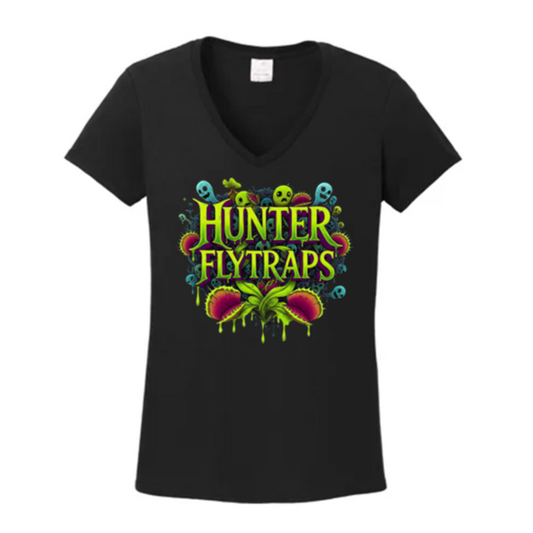 V-Neck Hunter Flytraps Ghouls