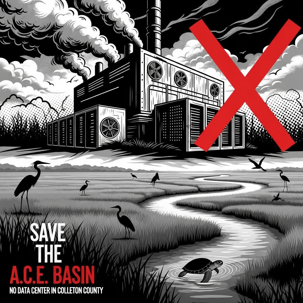 TShirt No Data Center - Save Ace blkwht X