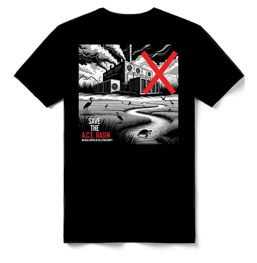TShirt No Data Center - Save Ace blkwht X