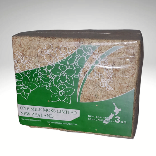 New Zealand Premium Long Fiber Sphagnum Moss (3kg 240L)