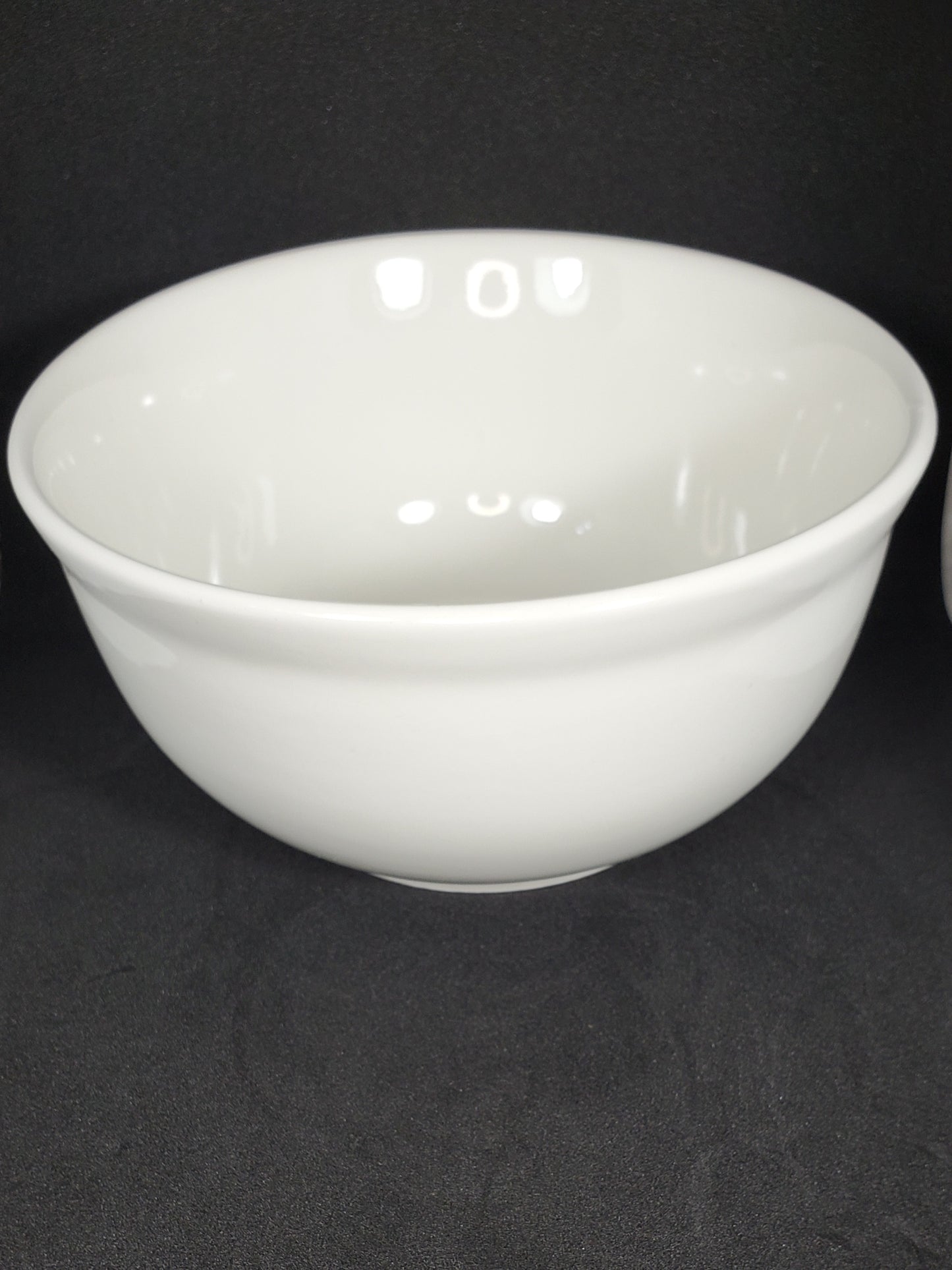 Water Dish Ceramic - White