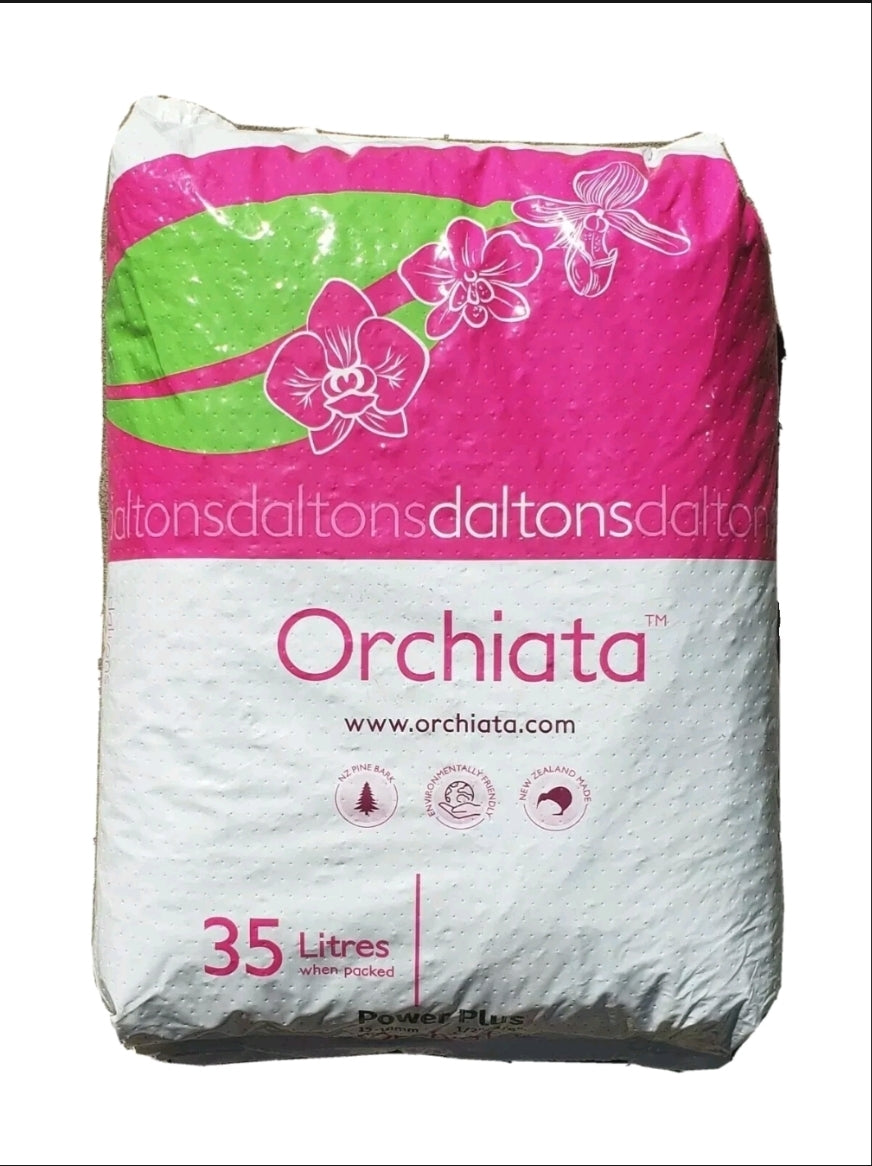 Orchiata Power Plus (1/2"-3/4") Premium New Zealand Orchid Bark - 1 Gallon