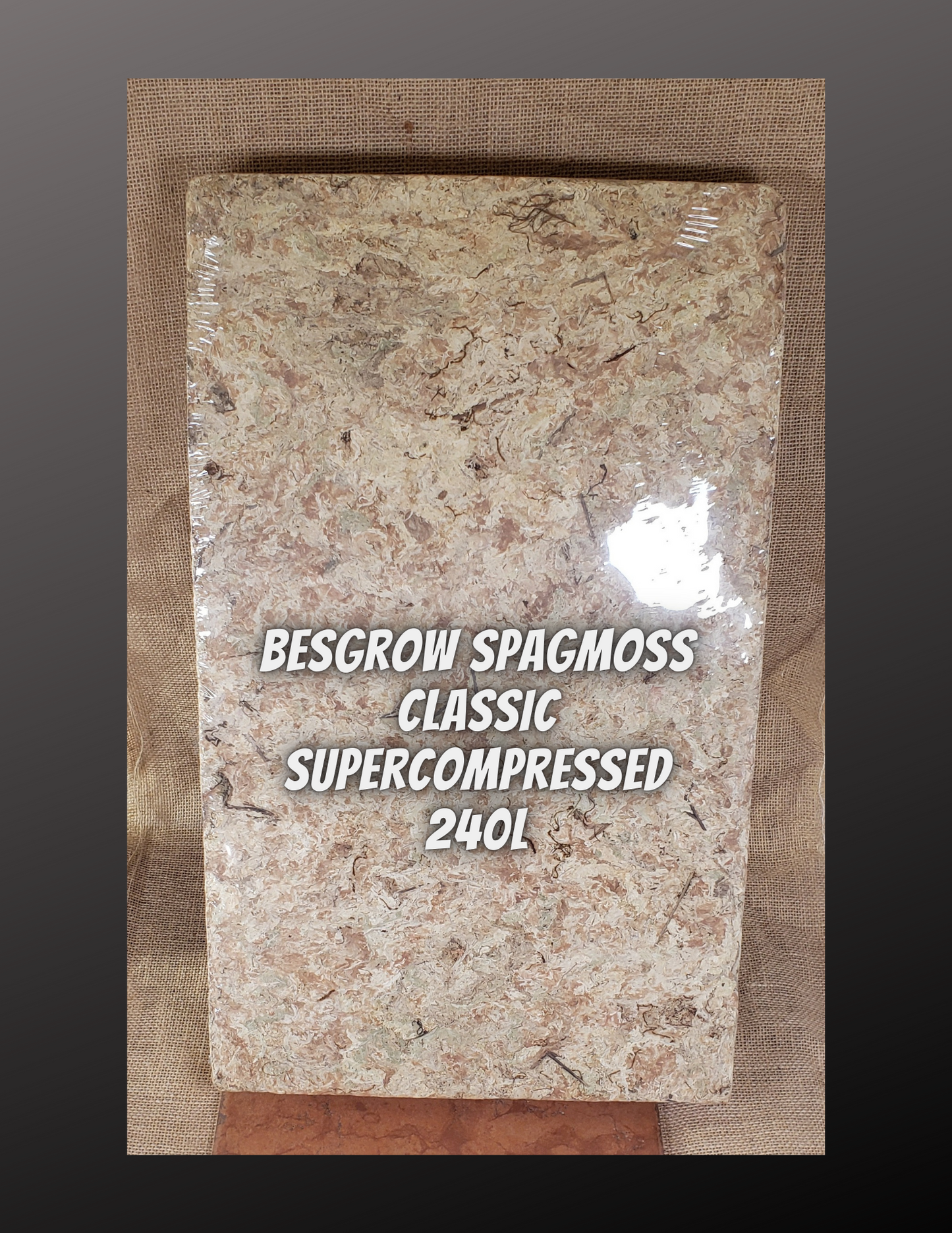 New Zealand Sphagnum Moss Supercompressed Classic 240L/3Kg